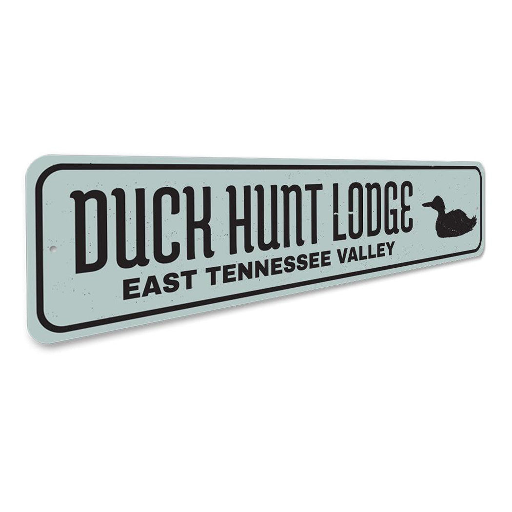 Duck Hunt Lodge Sign