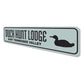 Duck Hunt Lodge Sign