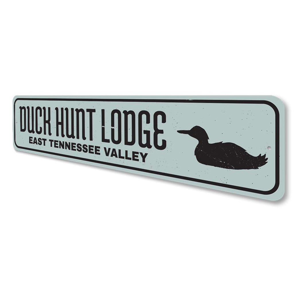 Duck Hunt Lodge Sign