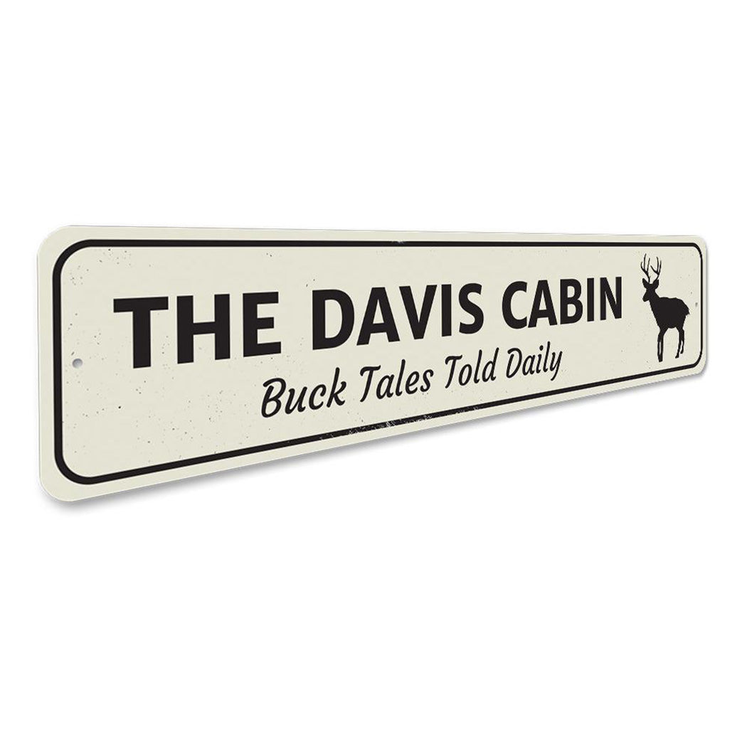 Buck Tales Told Daily Sign