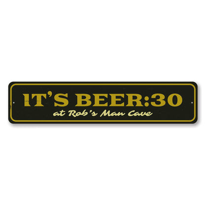 Beer 30 Metal Sign