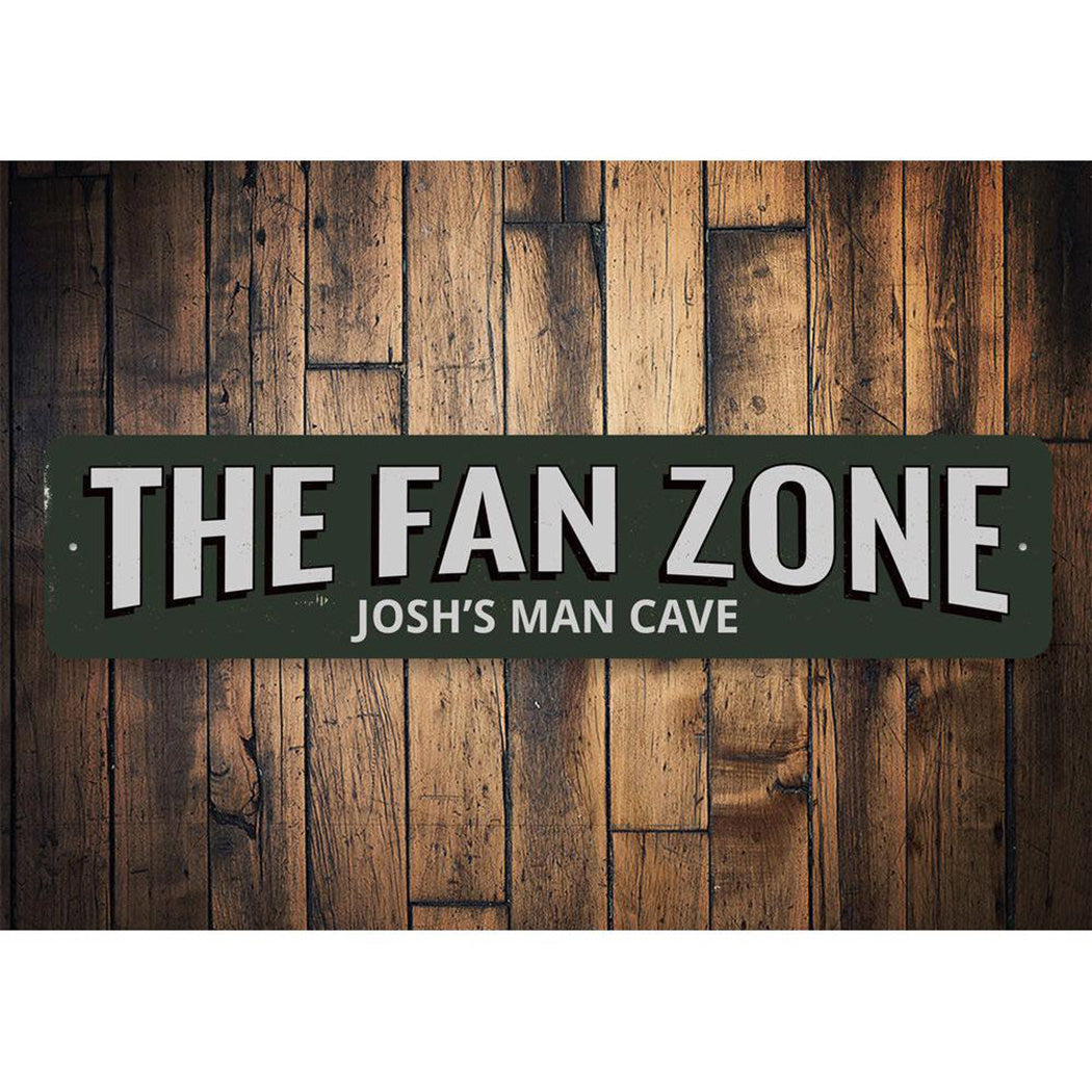 Fan Zone Sign