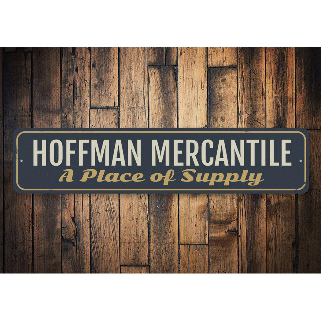 Family Mercantile Sign