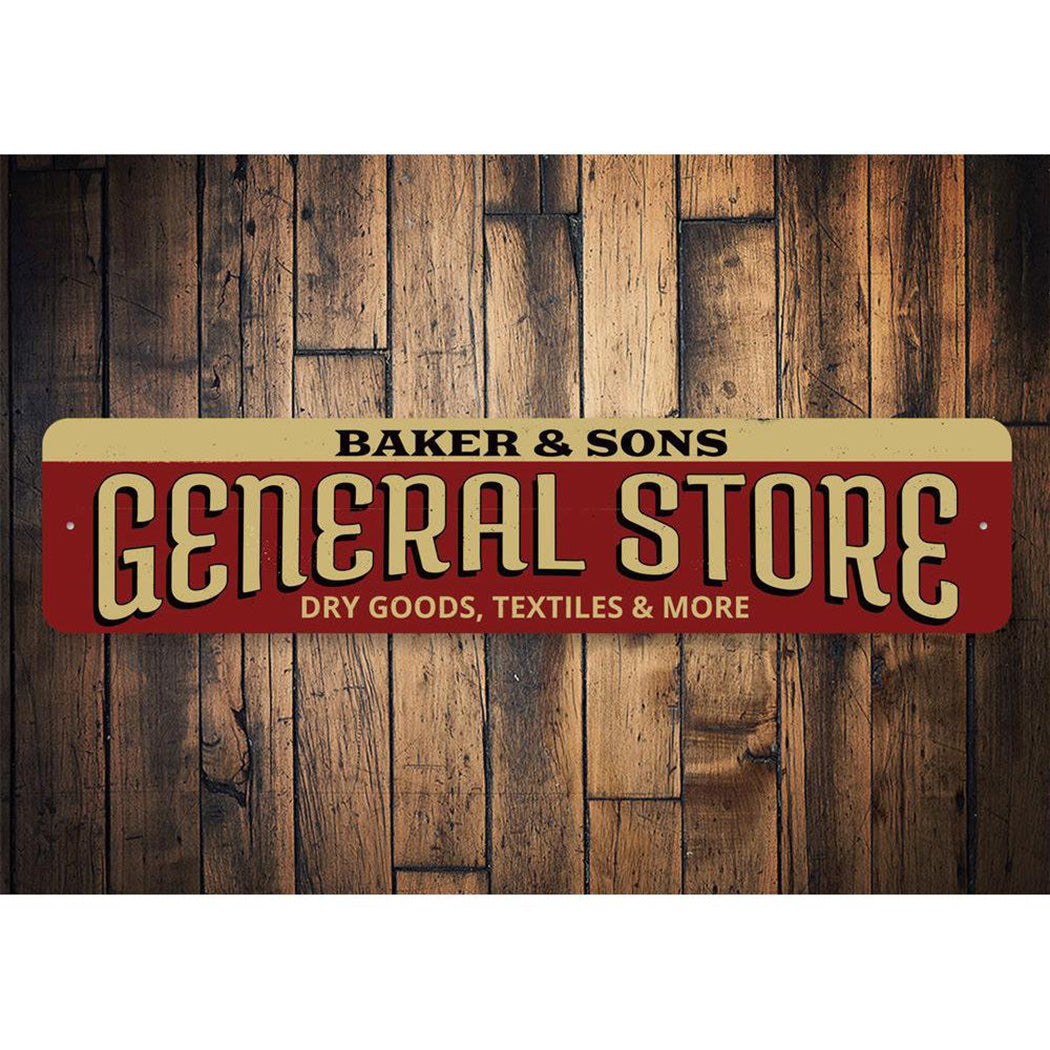 Family General Store Sign