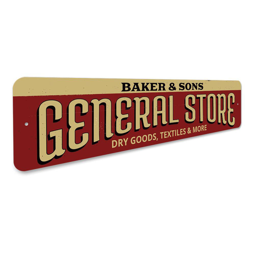 Family General Store Sign