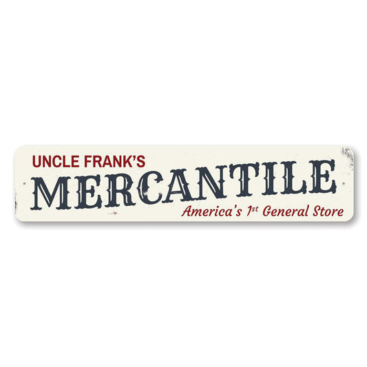 America's First General Store Metal Sign