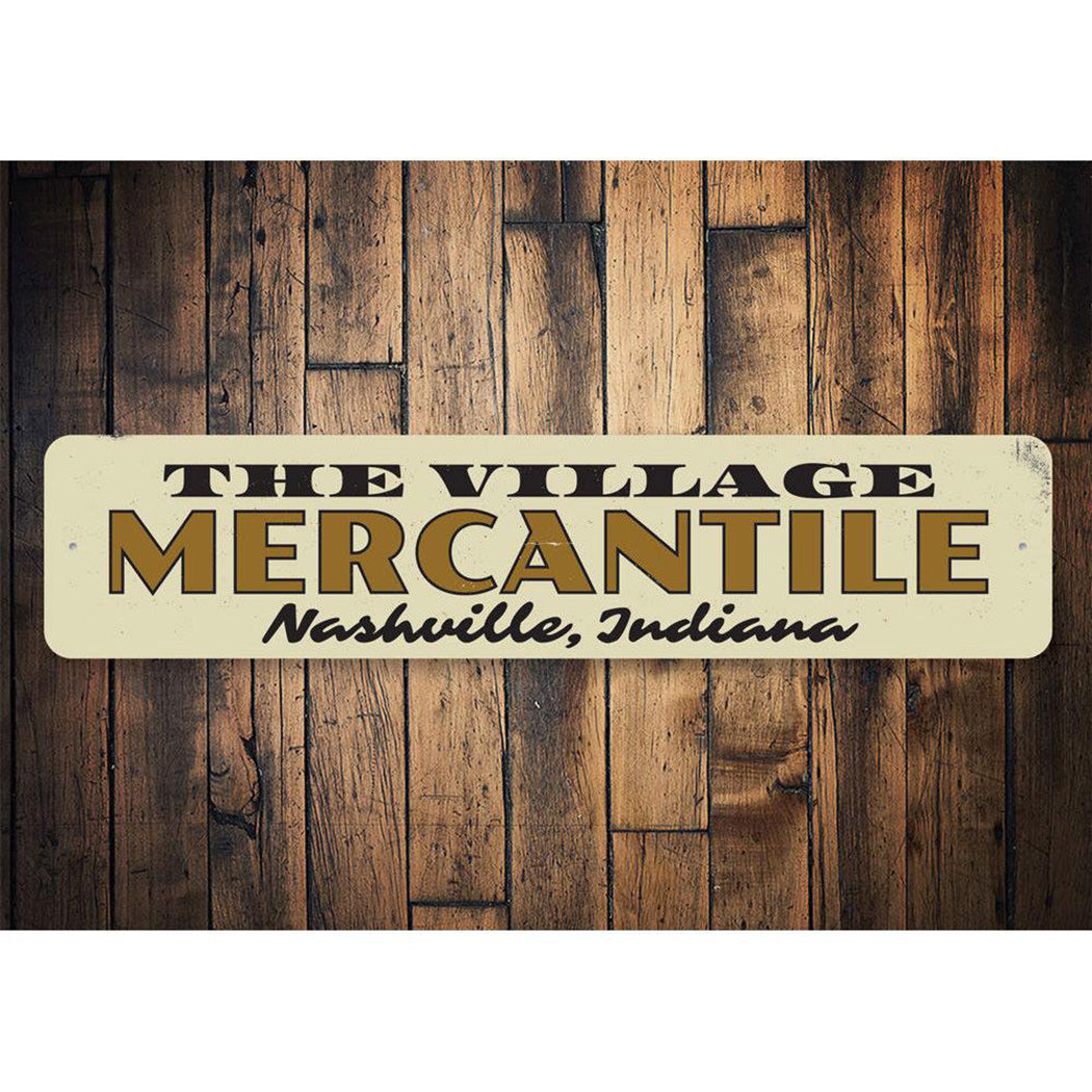 Village Mercantile Sign