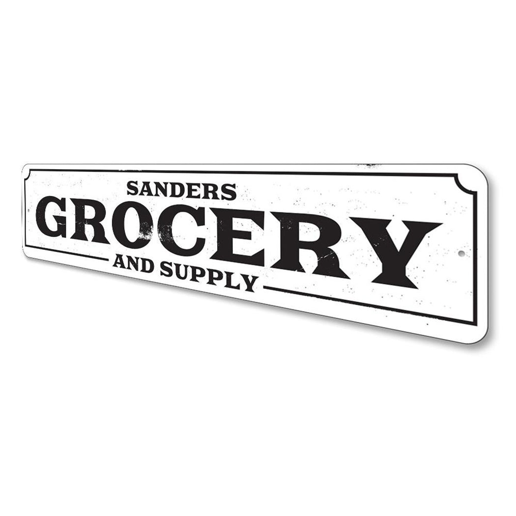 Grocery and Supply Sign