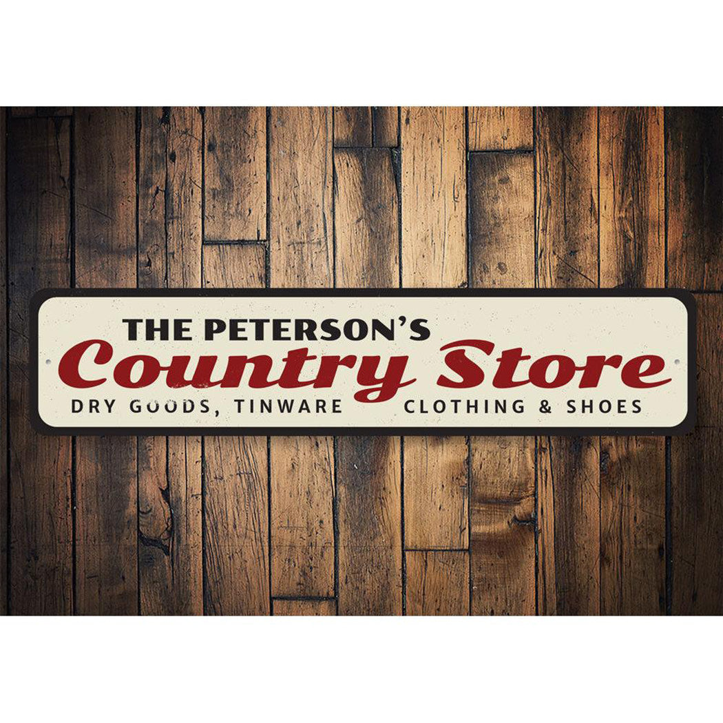 Country Store Sign