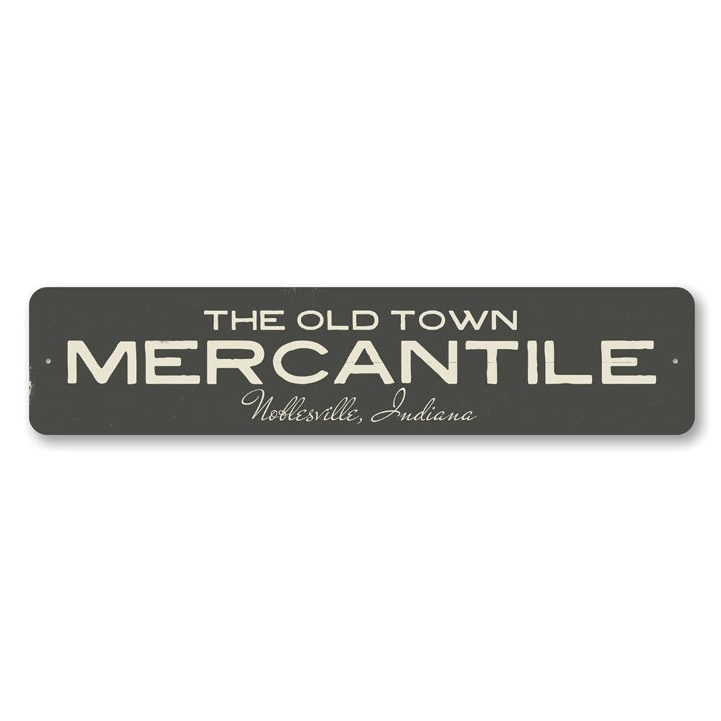 The Old Town Mercantile Sign