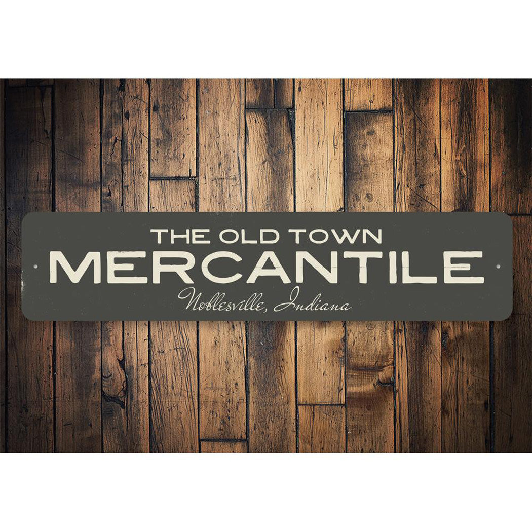 The Old Town Mercantile Sign
