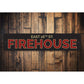 Firehouse Street Name Sign