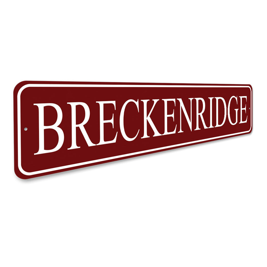 Breckenridge Sign