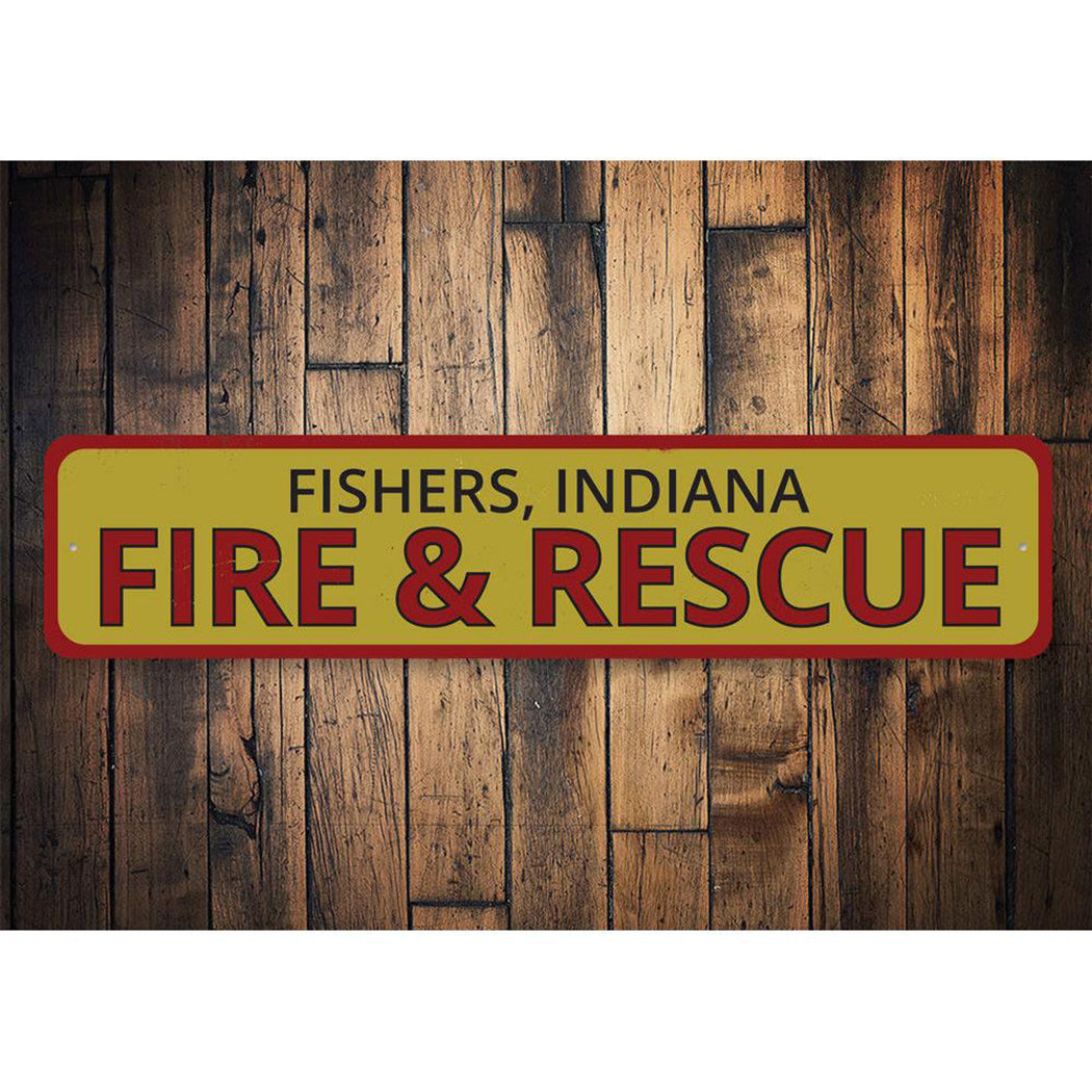 Fire & Rescue Location Sign