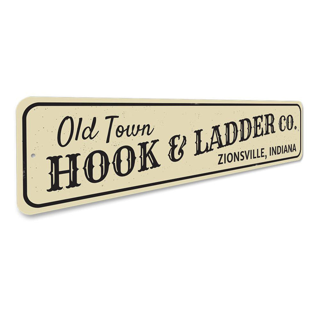 Old Town Hook & Ladder Sign