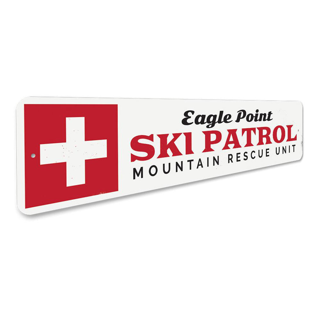 Ski Patrol Rescue Unit Sign