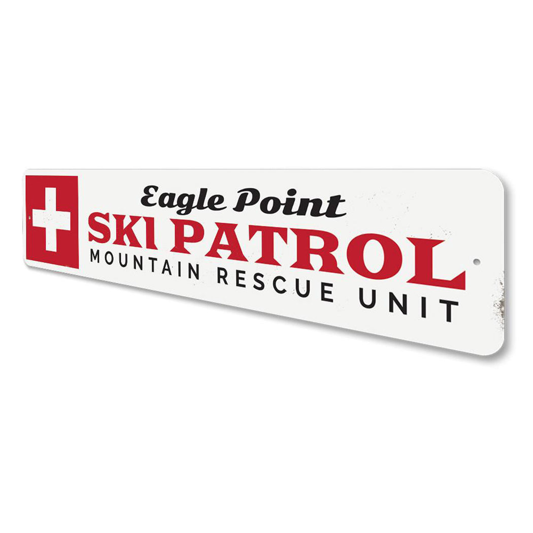 Ski Patrol Rescue Unit Sign