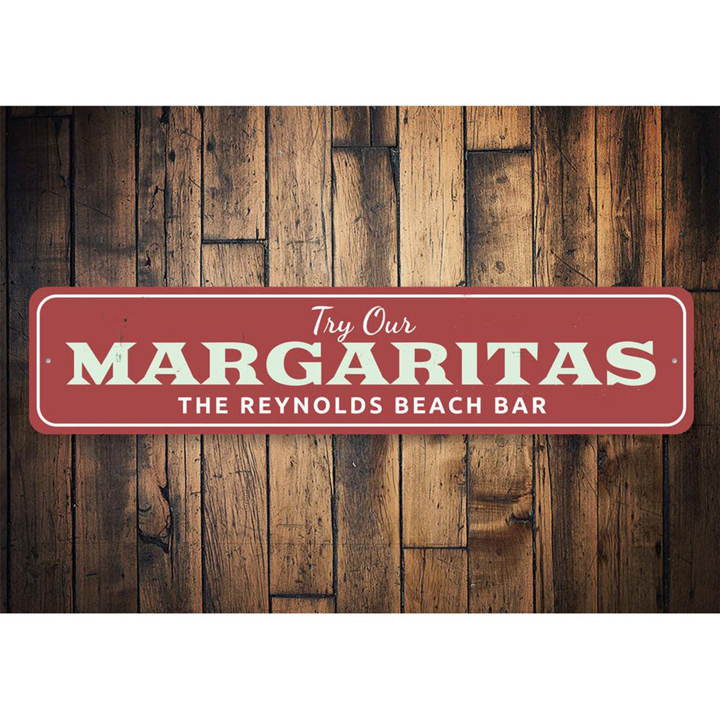 Margarita Beach Bar Sign