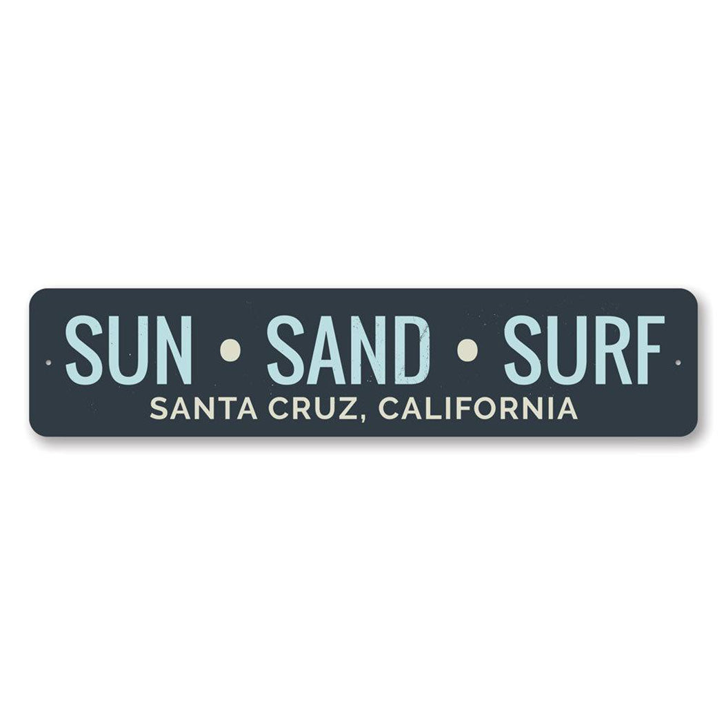 Sun Sand Surf Sign