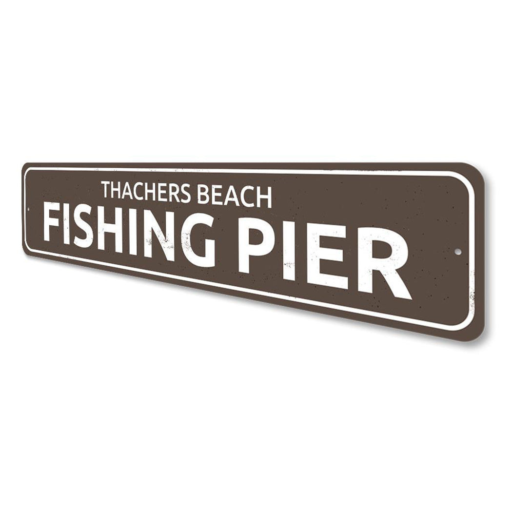 Fishing Pier Sign