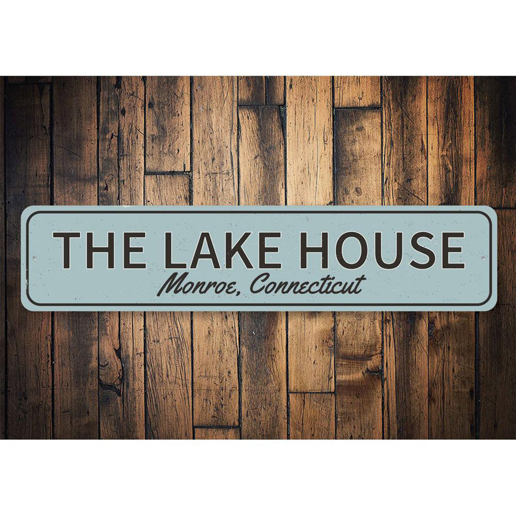 The Lake House Sign