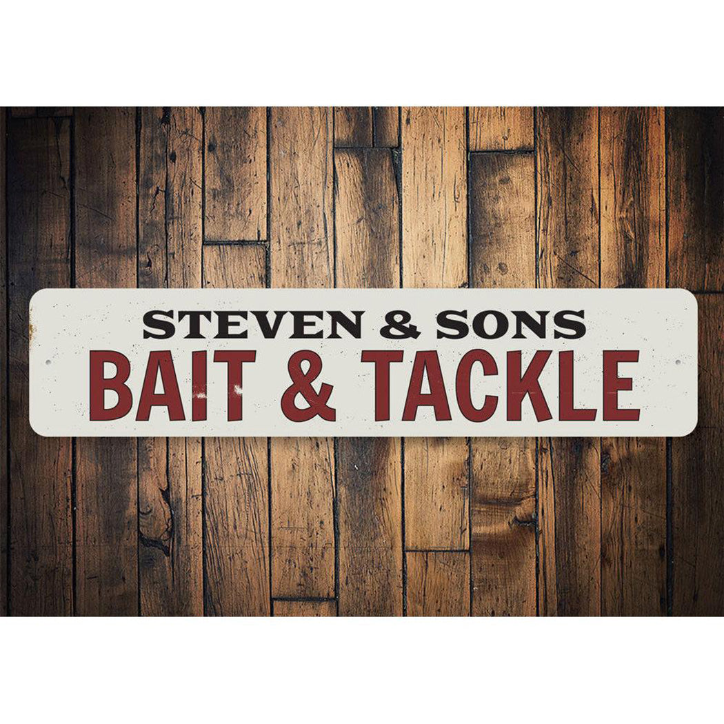 Bait & Tackle Sign