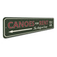Canoes For Rent Sign