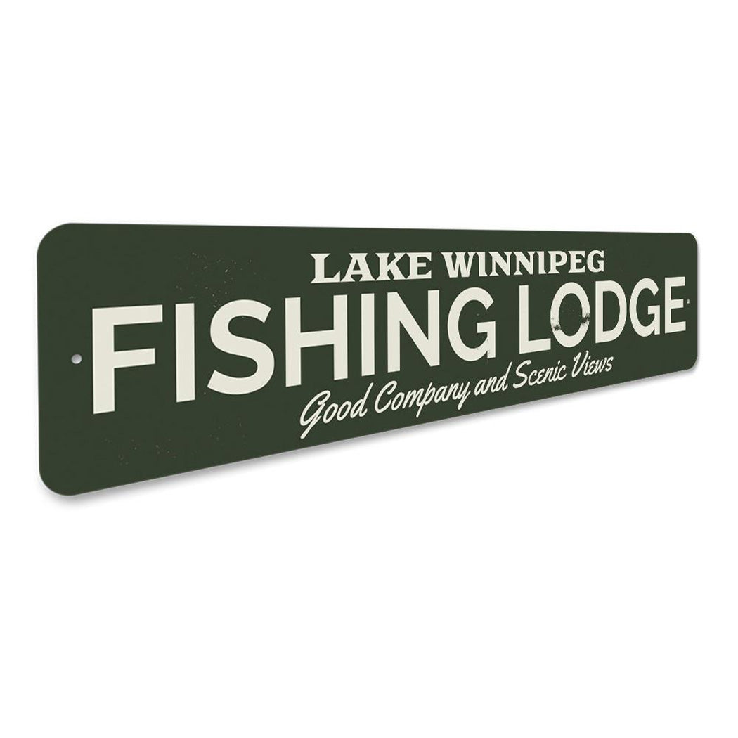 Fishing Lodge Sign
