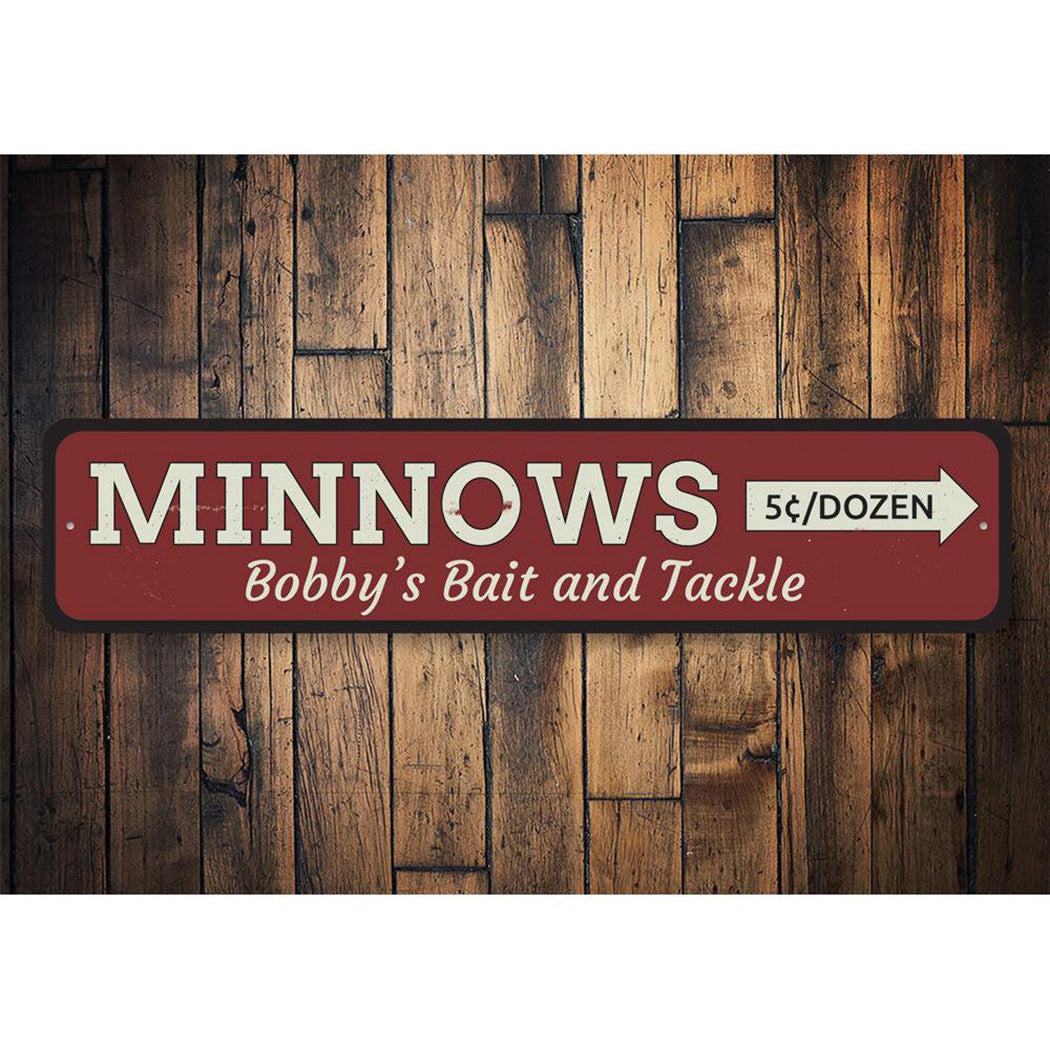 Minnows Sign