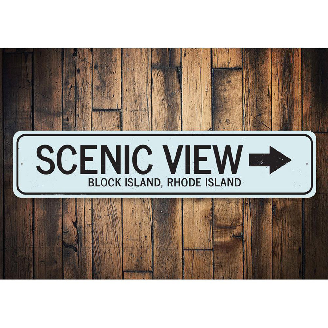 Scenic View Sign