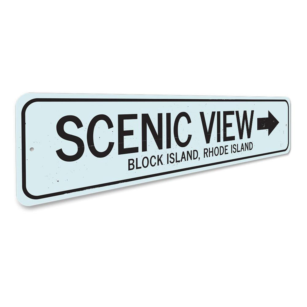 Scenic View Sign