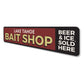 Lake Bait Shop Sign