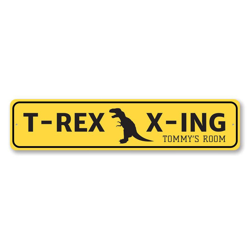 T Rex Crossing Sign