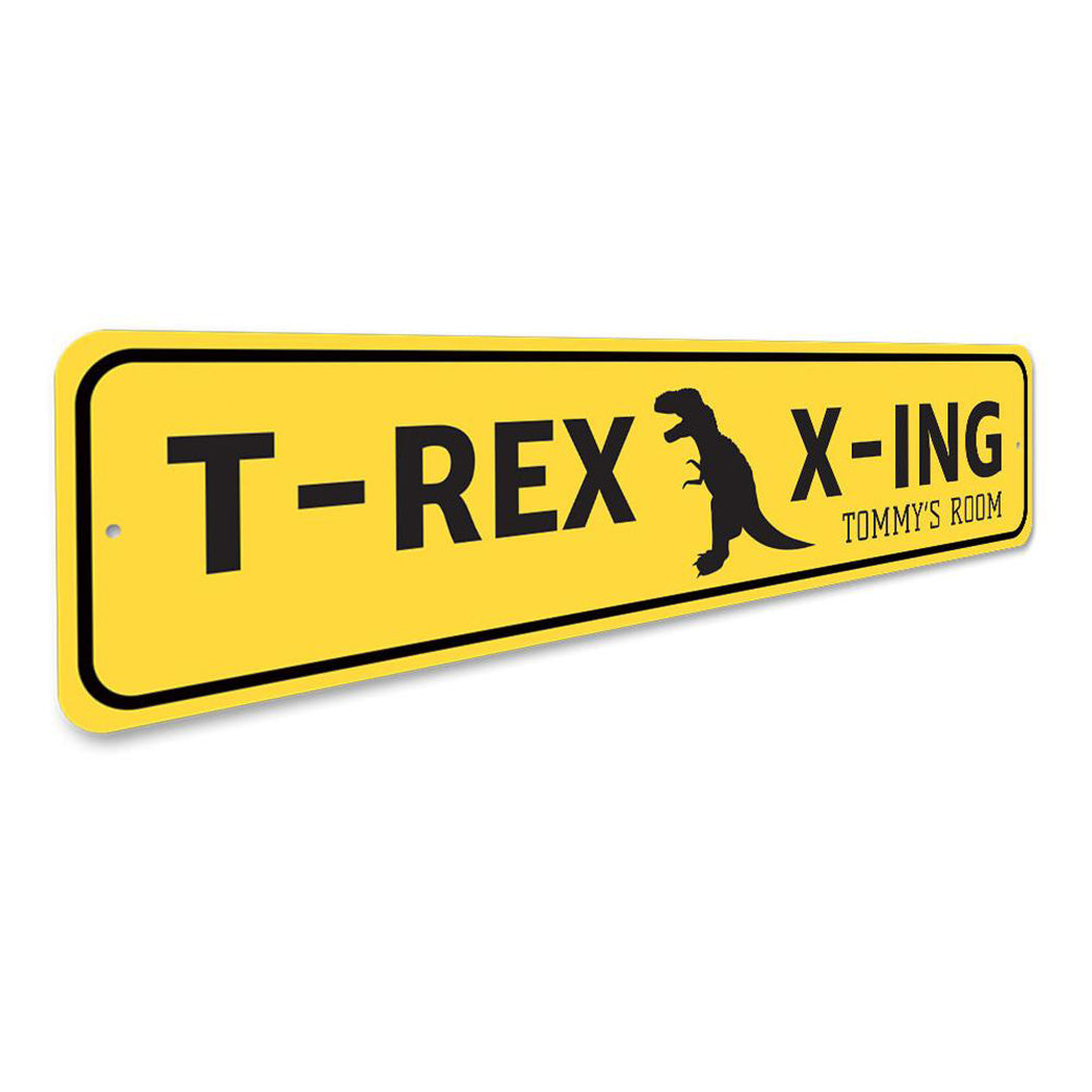 T Rex Crossing Sign