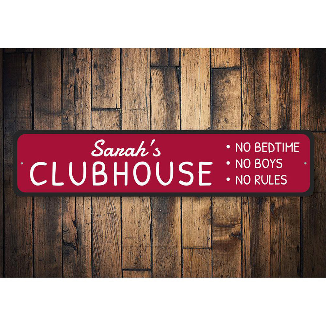 Kids Clubhouse Sign