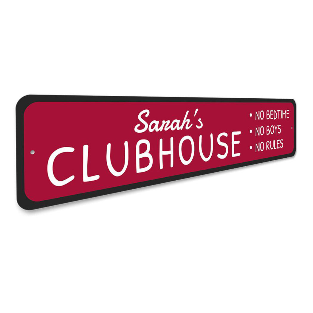 Kids Clubhouse Sign