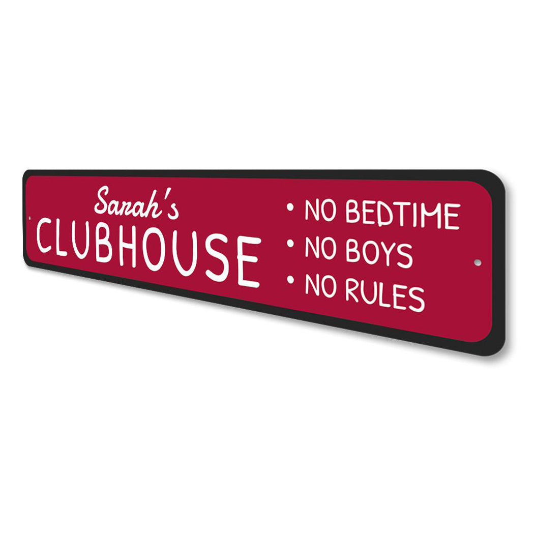 Kids Clubhouse Sign