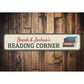 Reading Corner Sign