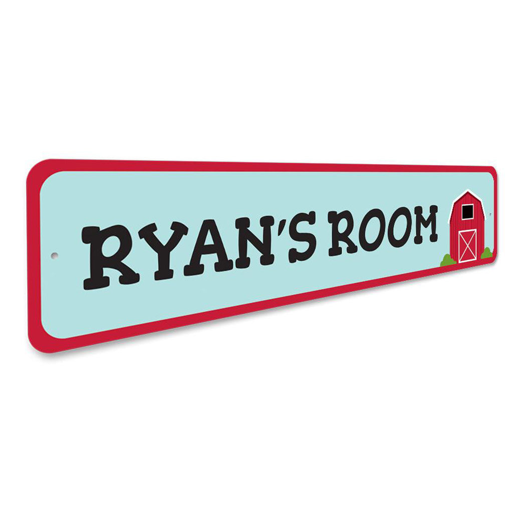 Barn Room Sign