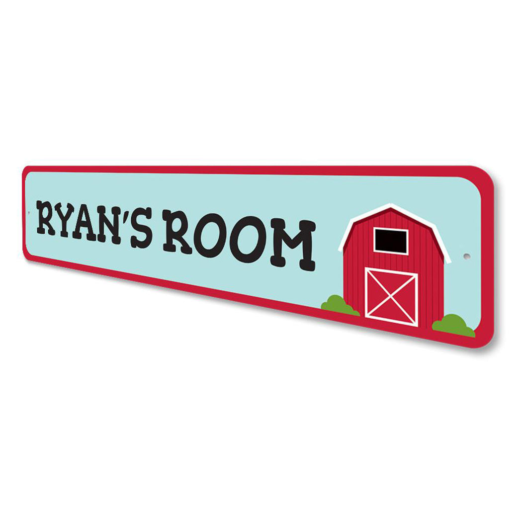 Barn Room Sign