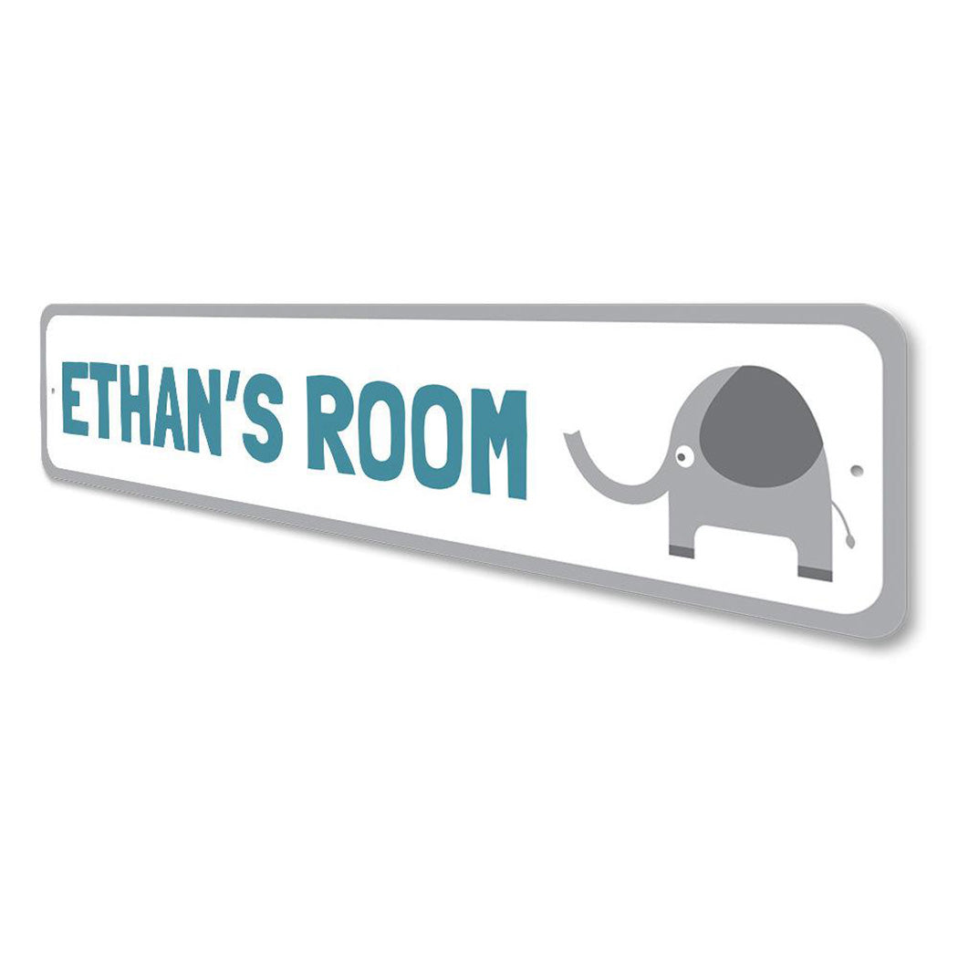 Elephant Playroom Sign