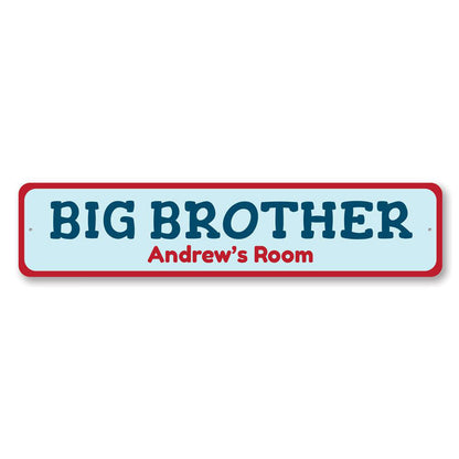 Big Brothers Room Sign