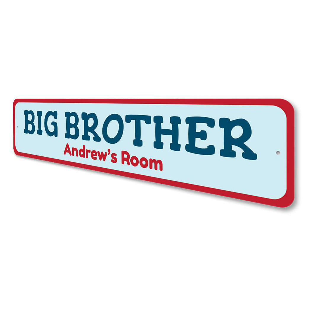 Big Brothers Room Sign