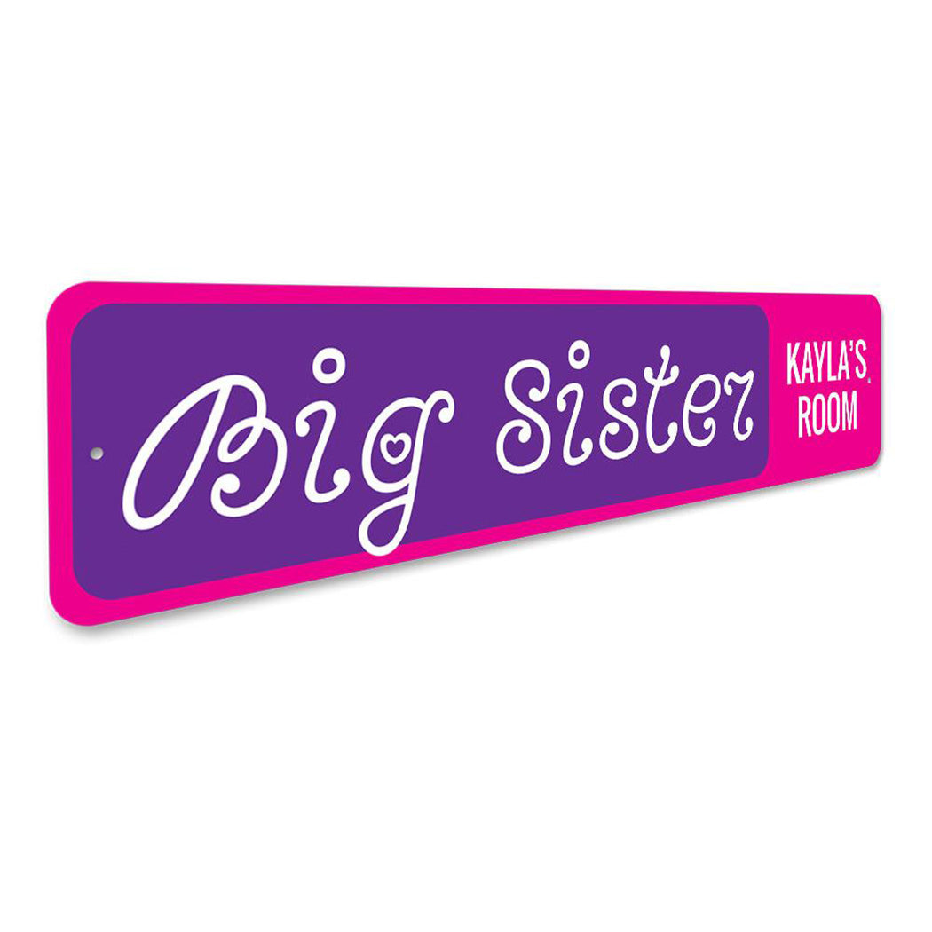 Big Sisters Room Sign