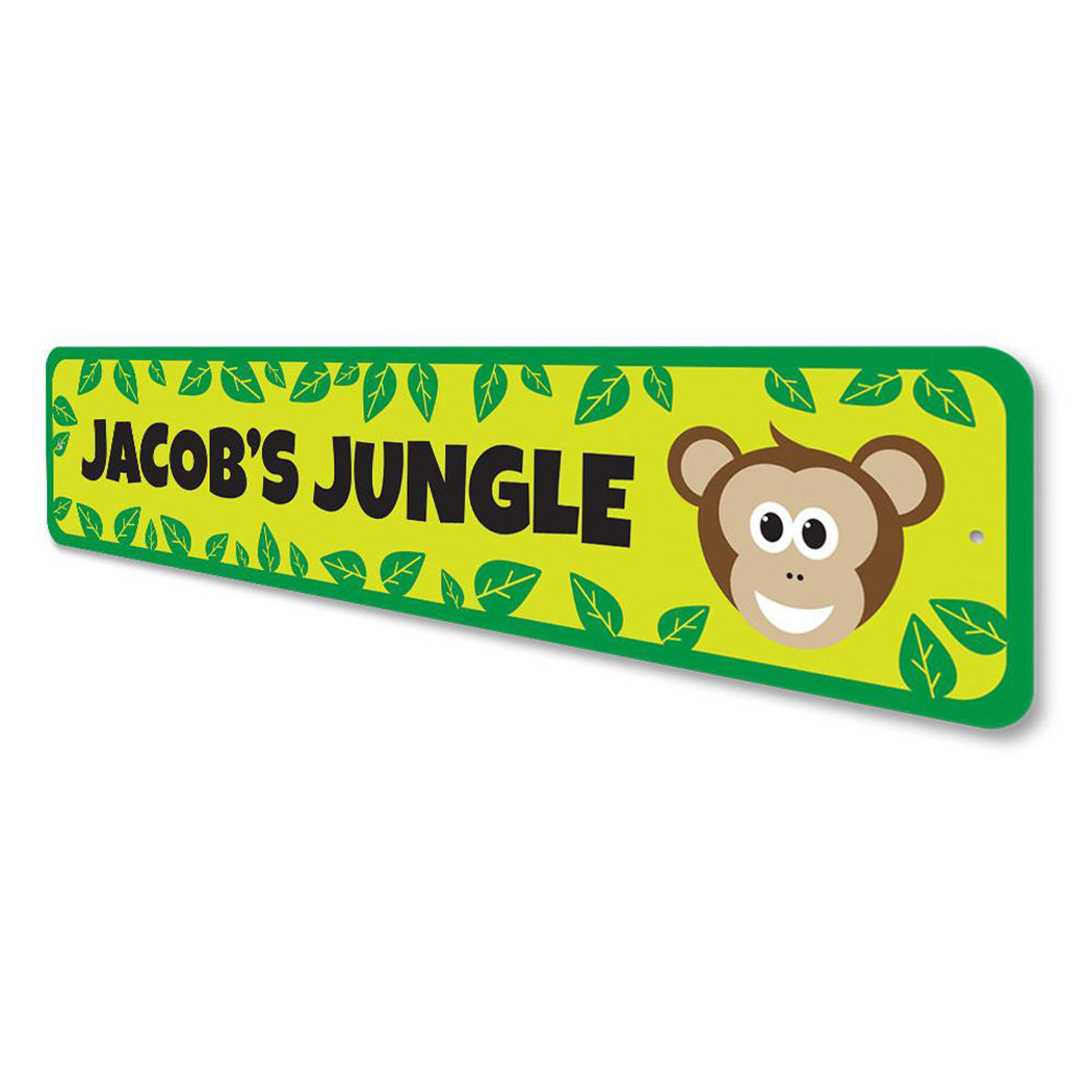 Monkey Kids Room Sign