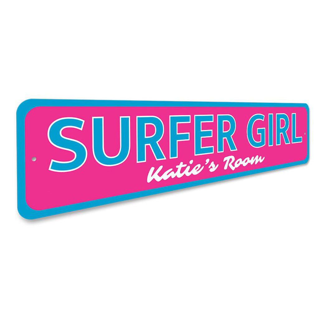 Surfer Girl Sign