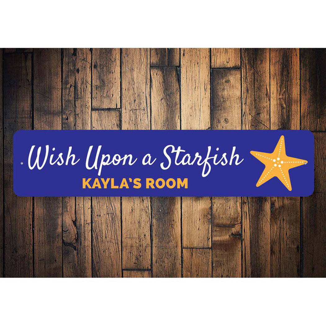 Wish Upon A Starfish Sign