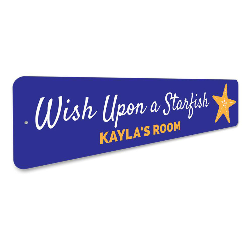 Wish Upon A Starfish Sign