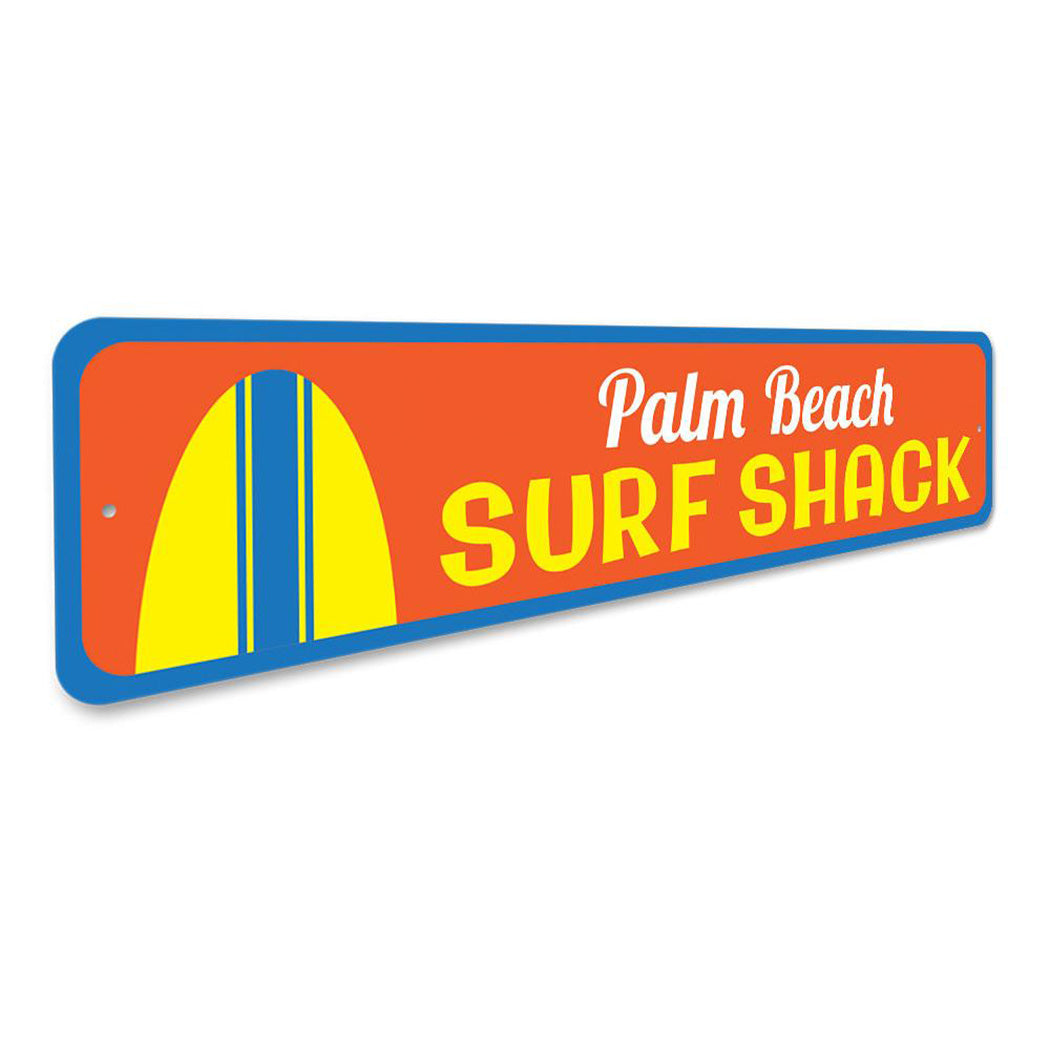 Surfboard Surf Shack Sign