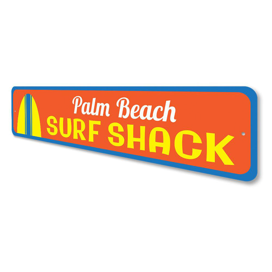 Surfboard Surf Shack Sign